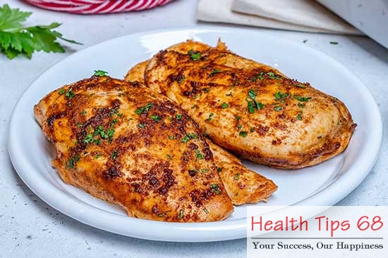 Start having chicken breast for breakfast, as it helps in weight loss