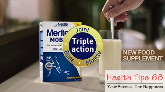 Drink Meritene to supplement your diet